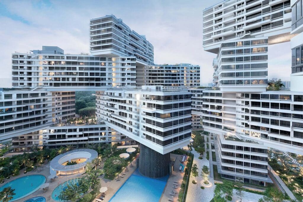 Elevate Your Space with Customizable Cladding Designs ACM Panel Supplier & Contractor The Interlace Singapore